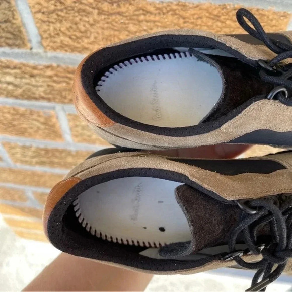 Paul Smith Tan and Black Sneakers - Picture 3 of 10